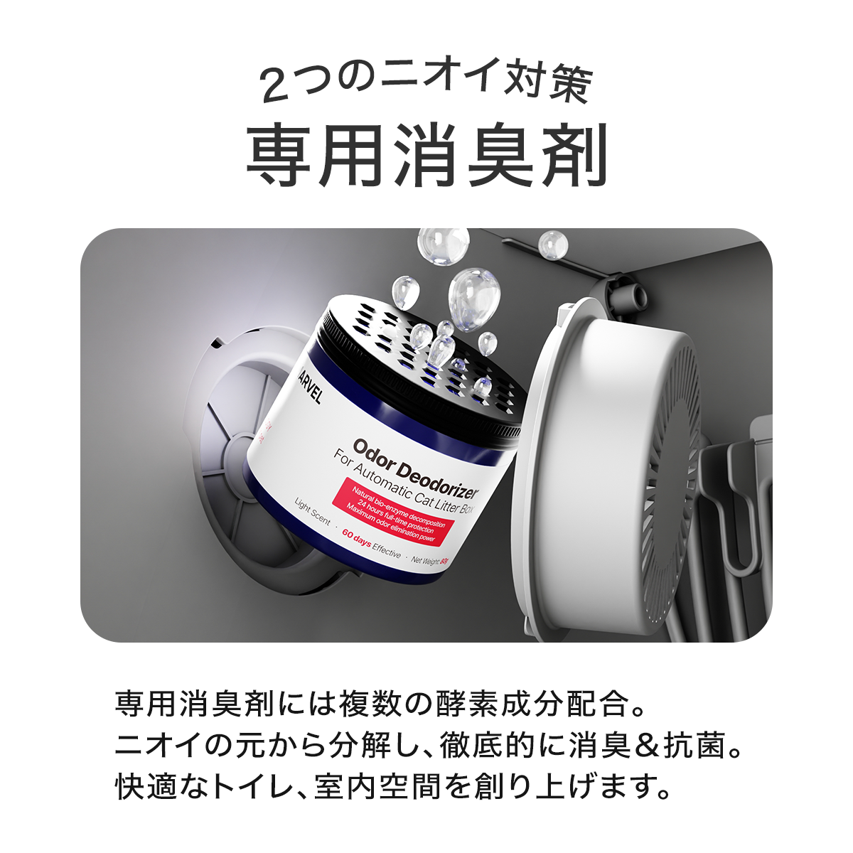 PET MARVEL 公式 自動トイレ C1 自動猫用トイレ 猫トイレ 自動 アプリ 自動清掃 1年保証 送料無料 永久アフターサービス