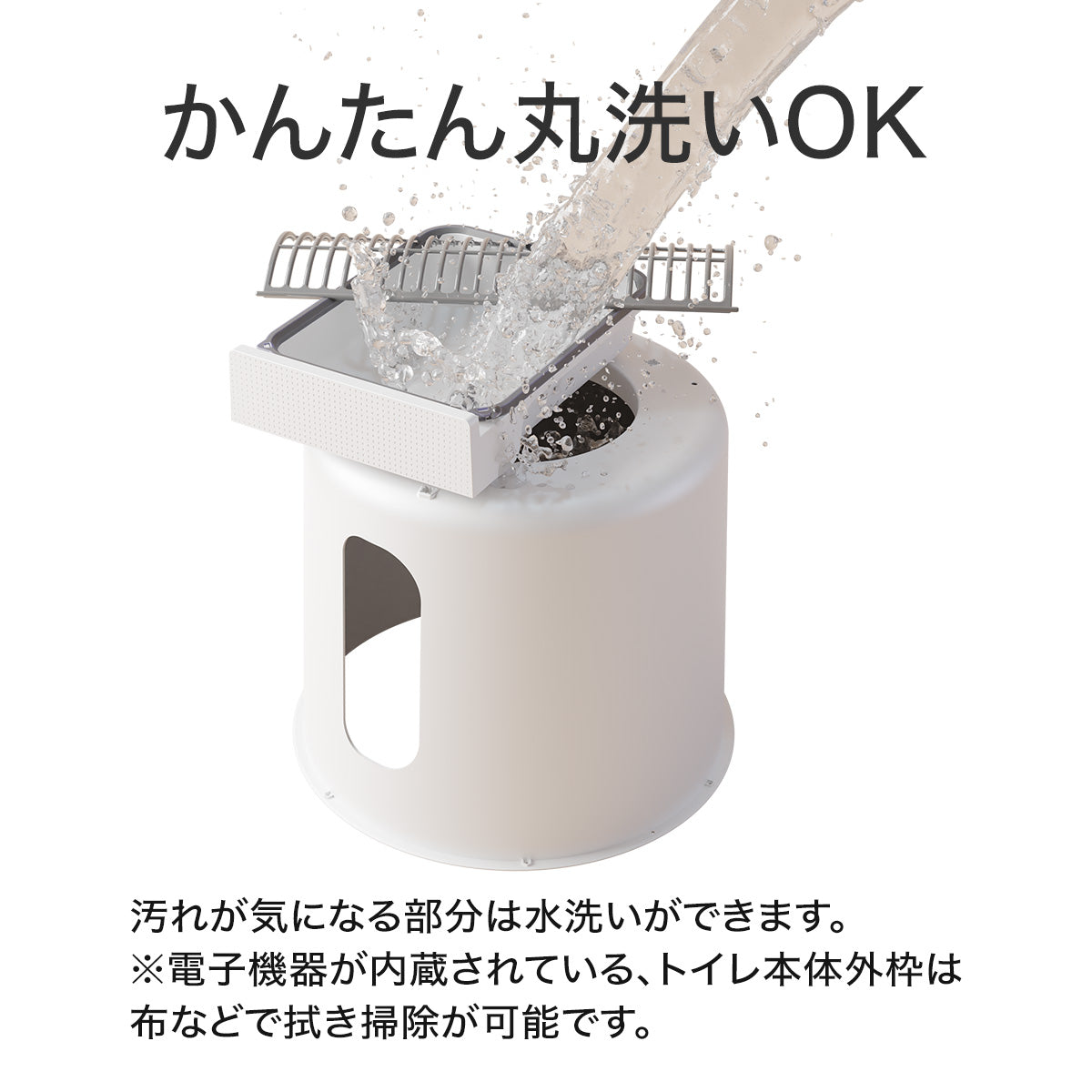PET MARVEL 公式 自動トイレ Magic Cube マジックキューブ 自動猫用トイレ 猫トイレ 自動 アプリ 自動清掃 1年保証 送料無料 永久アフターサービス